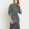 Madam-T MARENA - Robe De Jour - Grau, Lila