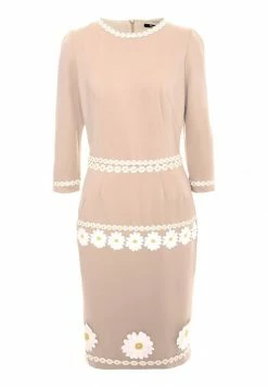 Madam-T RECANA - Robe De Jour - Beige -Madam-T Soldes 2022 a37a9009541d4e0ca0c50f2223f43299