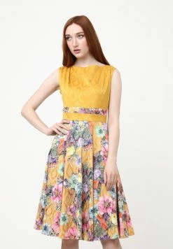 Madam-T ARGENTINA - Robe De Jour - Senf, Rosa -Madam-T Soldes 2022 a38dad5168f44d67a47d826a4830a085