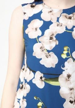 Madam-T GAISA - Robe De Jour - Blau, Hellbraun -Madam-T Soldes 2022 a39d530b6c91425d9c80044e458546ba