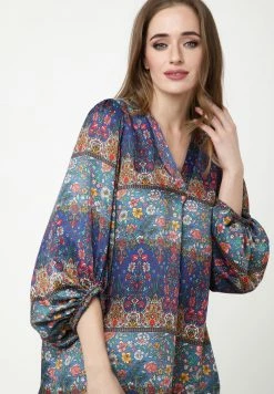 Madam-T EUSTACE - Blouse - Blau Rot 11 Madam-T EUSTACE - Blouse - Blau Rot -Madam-T Soldes 2022 a3cf16e65d734ae8a38a001c40a6372a