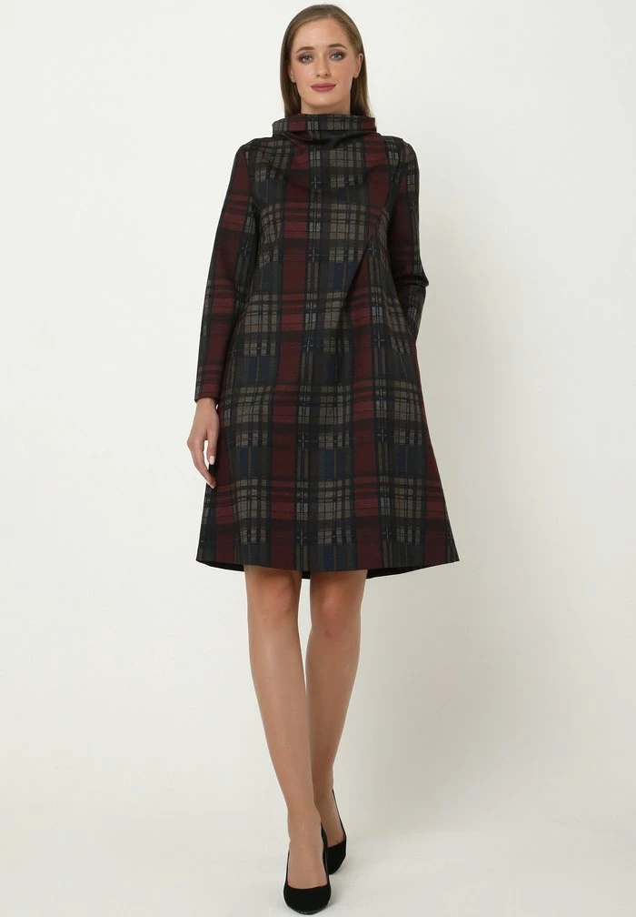 Madam-T ALLTAGSKLEID LEELINA - Robe De Jour - Wein Rot, Blau 2 Madam-T ALLTAGSKLEID LEELINA - Robe De Jour - Wein Rot, Blau – Image 2