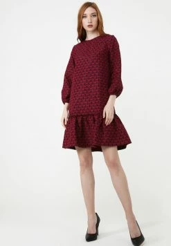 Madam-T FIKERA - Robe De Jour - Schwarz Fuchsia -Madam-T Soldes 2022 a3e4f60876c241838f453e0830b2681c