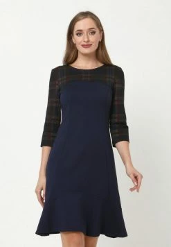 Madam-T Robe De Jour - Blau, Rot