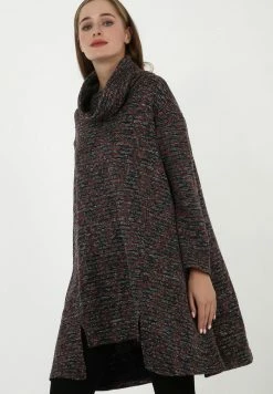 Madam-T SHELBY - Robe Pull - Dunkelgrau Rot -Madam-T Soldes 2022 a419e2bc2b4146a8951a74661c56e2fe
