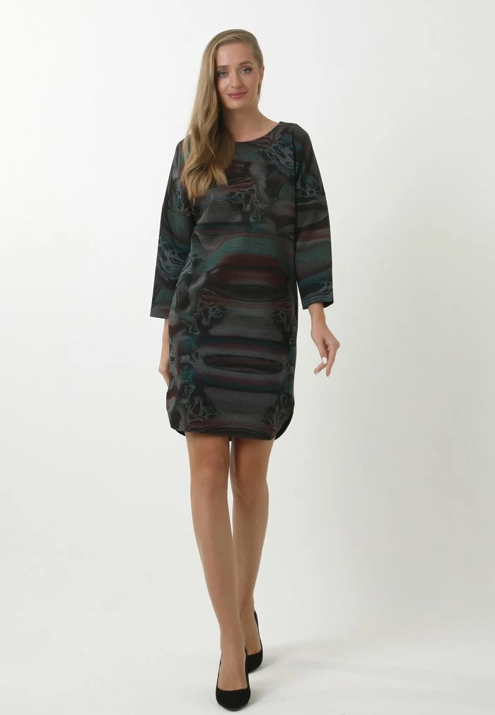 Madam-T LEONIE - Robe De Jour - Grau/aqua 5 Madam-T LEONIE - Robe De Jour - Grau/aqua – Image 5