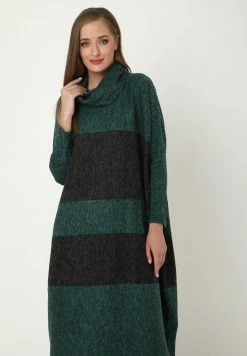 Madam-T Robe Pull - Grün/schwarz -Madam-T Soldes 2022 a53a63765b0242889247d8def666dc75