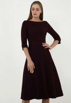 Madam-T YANNA - Robe En Jersey - Pflaume