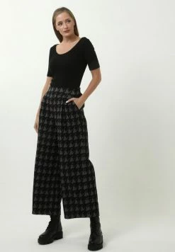 Madam-T GERDI - Pantalon Classique - Black -Madam-T Soldes 2022 a5f7fd4cf792423ba49547a1ae3c2509
