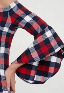 Madam-T SABINA - Robe Fourreau - Blau / Birkhite -Madam-T Soldes 2022 a611963507cf43e99952d5c35677eec0