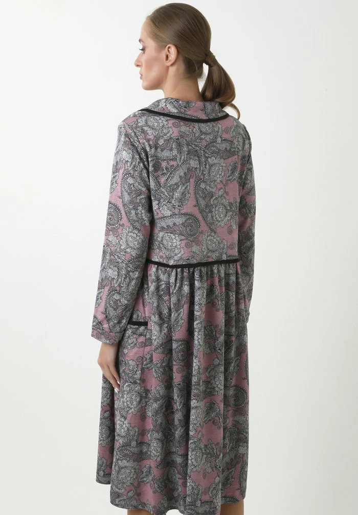 Madam-T KLEID BELLA - Robe Chemise - Rosa, Grau 3 Madam-T KLEID BELLA - Robe Chemise - Rosa, Grau – Image 3