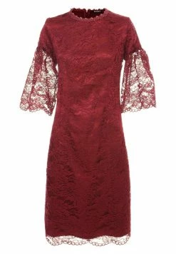 Madam-T Robe De Jour - Burgund -Madam-T Soldes 2022 a66be6048db24fef9665f00b89d0feb1