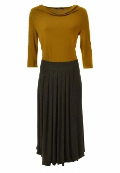 Madam-T GUARDA - Robe De Jour - Senf/khaki -Madam-T Soldes 2022 a672d309608e46d2ad454f98ab79bc1e