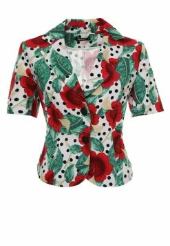 Madam-T PARADISE - Blazer - Rosa/rot -Madam-T Soldes 2022 a6b7c3deadc8470295cdc47f1806c475