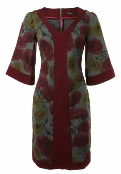 Madam-T REINA - Robe Fourreau - Bordeaux -Madam-T Soldes 2022 a6caf2c564f44edb8e0063067ba22af8