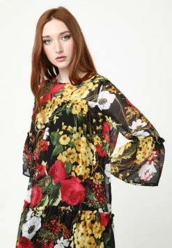 Madam-T EDEMIA - Robe De Jour - Schwarz/rot -Madam-T Soldes 2022 a75e1b2f24e54648a4915c0aadfc8edb