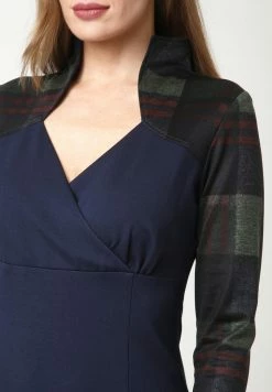 Madam-T Robe Fourreau - Blau, Grün 12 Madam-T Robe Fourreau - Blau, Grün -Madam-T Soldes 2022 a78d9c86ee6d48d49ca2ce52e1838a6c