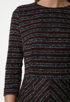 Madam-T RECANA - Robe Fourreau - Grau Weinrot -Madam-T Soldes 2022 a7f6b32f691d4b9cbf44281a66f0cc15