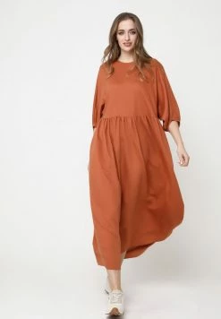 Madam-T Robe Longue - Ingwer