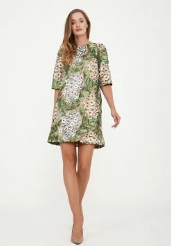 Madam-T MILANA - Robe De Jour - Grün, Orange 10 Madam-T MILANA - Robe De Jour - Grün, Orange -Madam-T Soldes 2022 a896b8b068ca4ed796d60c465028982d