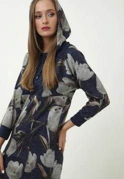 Madam-T ZLATA - Robe Fourreau - Blau/ Rosa -Madam-T Soldes 2022 a8e2c8d574464404b7b3856c39ca9e70