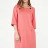 Madam-T Robe En Jersey - Koralle