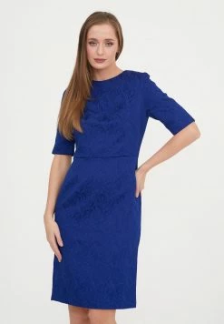 Madam-T TROPICANA - Robe De Jour - Indigo -Madam-T Soldes 2022 a96579494fe24ae3b58859964ef0f83c