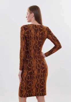 Madam-T LENIA - Robe Fourreau - Bro Strudn -Madam-T Soldes 2022 a98d4b3027d64807a43b1df9612229b8