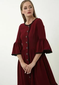 Madam-T Robe De Soirée - Weinrot -Madam-T Soldes 2022 aa2bdf645a814b55b073facb22980e81