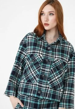 Madam-T SOFI - Veste Mi-saison - Blau Meereswelle -Madam-T Soldes 2022 aa5abce0585644518cf279c5199b5001