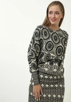 Madam-T CHERRY - Robe Fourreau - Beige/ Schwarz -Madam-T Soldes 2022 aa63987cecb840468adadf1b16b598fe