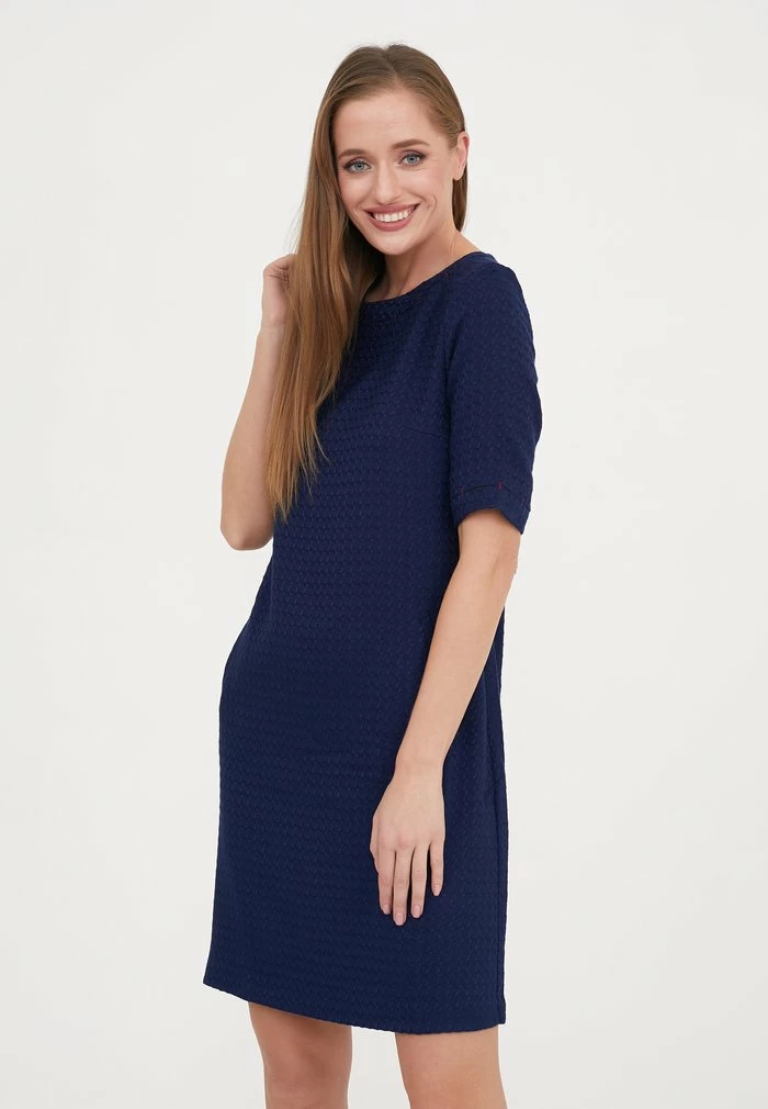 Madam-T ASPIRA - Robe De Jour - Dunkelblau 4 Madam-T ASPIRA - Robe De Jour - Dunkelblau – Image 4