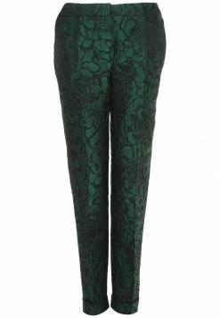 Madam-T MARIO - Pantalon Classique - Schwarz/grün -Madam-T Soldes 2022 aaa42e4ed3a949b7b114a74c7592f08d