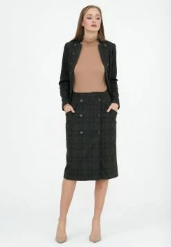 Madam-T ROCK NORMA - Jupe Portefeuille - Khaki 13 Madam-T ROCK NORMA - Jupe Portefeuille - Khaki -Madam-T Soldes 2022 aaf6aa7d9f3c4ad9b03522f62e3ade90