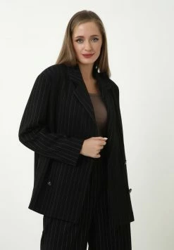 Madam-T JACKE MILAGRES - Blazer - Schwarz -Madam-T Soldes 2022 ab2a1f00eebe4648b018ef78ee345c2b