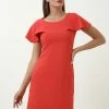 Madam-T Robe Fourreau - Coral