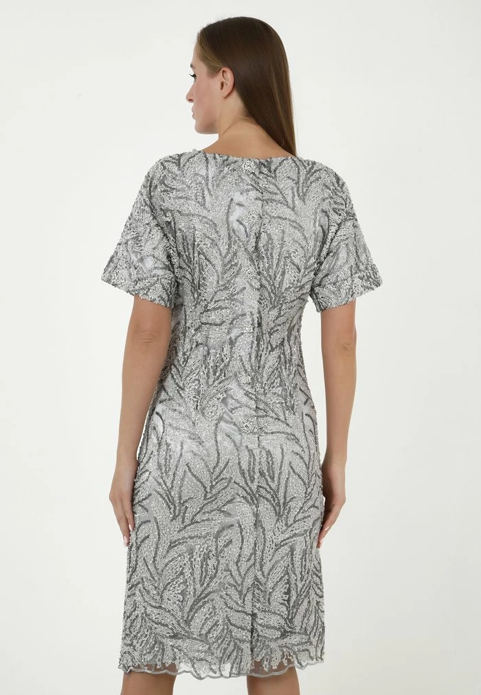 Madam-T JUDY - Robe De Soirée - Silbrig 3 Madam-T JUDY - Robe De Soirée - Silbrig – Image 3