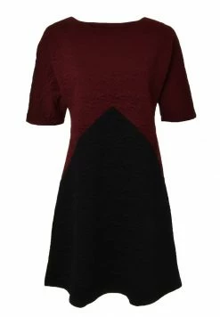 Madam-T LOLITA - Robe De Jour - Weinrot, Schwarz -Madam-T Soldes 2022 ab959a5f6e054e3e83fd678b6239d682