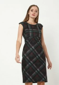 Madam-T MUTALA - Robe Fourreau - Pflaume Grün