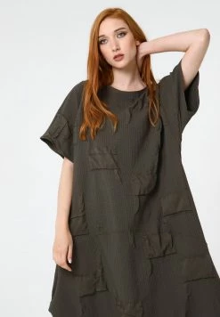 Madam-T Robe De Jour - Khaki -Madam-T Soldes 2022 abd5665b2c864eb9bd48157b9711e311