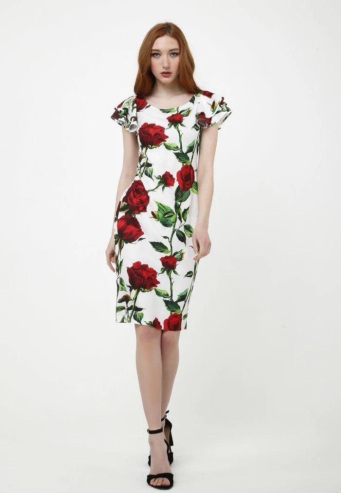 Madam-T Robe De Jour - Kornblume Blau Lila 1 Madam-T Robe De Jour - Kornblume Blau Lila