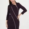 Madam-T MODERN - Robe Fourreau - Dunkelviolett