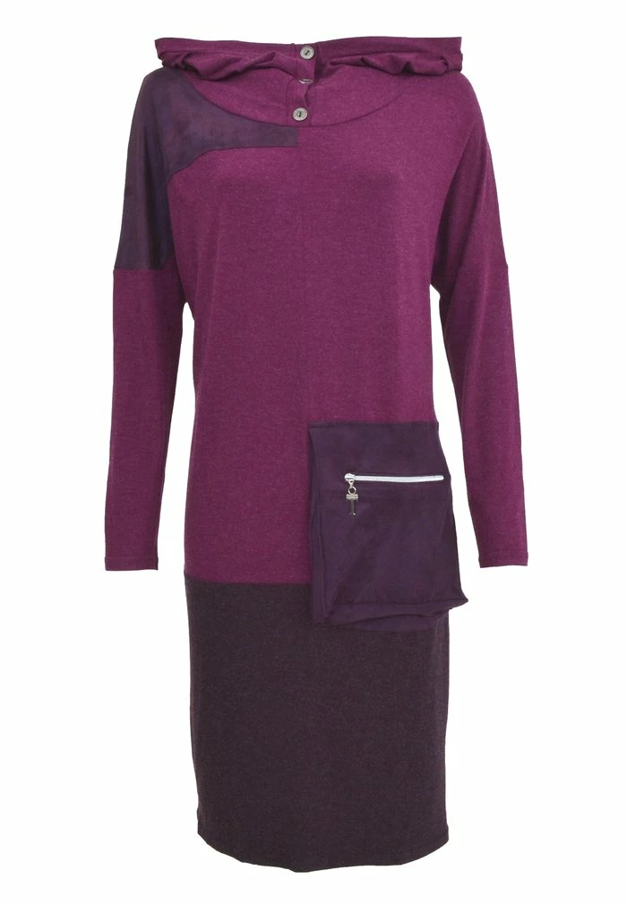 Madam-T MIGDALIA - Robe De Jour - Pflaume/dunkelviolett 9 Madam-T MIGDALIA - Robe De Jour - Pflaume/dunkelviolett – Image 9