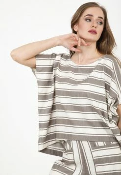 Madam-T SHARON - T-shirt Imprimé - Hellbraun, Weiß 14 Madam-T SHARON - T-shirt Imprimé - Hellbraun, Weiß -Madam-T Soldes 2022 ad24d6a65e8c4983b39ee0d31cc0d775