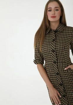 Madam-T ALVA - Robe Chemise - Senf -Madam-T Soldes 2022 ad6374e3f84c44de81464a2b8ccb8bcb