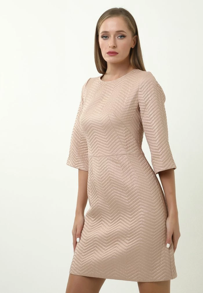 Madam-T SONATERA - Robe De Jour - Beige 5 Madam-T SONATERA - Robe De Jour - Beige – Image 5