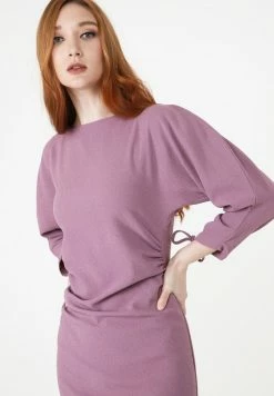 Madam-T Robe Fourreau - Rosa -Madam-T Soldes 2022 ae422cc65b3348748f8cd6b1fc15b6c3