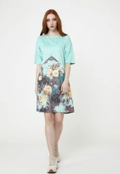 Madam-T LOLITA - Robe De Jour - Green -Madam-T Soldes 2022 ae4bb0c892fe4e8d98fd617bfd8e3c4a