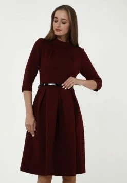 Madam-T PORTALEGRO - Robe De Jour - Weinrot