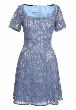 Madam-T Robe De Soirée - Indigo -Madam-T Soldes 2022 aecdc147d19541e580567f1f345e43b5